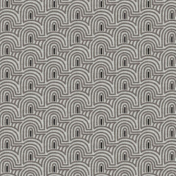 Printed Half Panama PELION Ecru / Gray